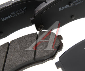 Изображение 2, CPK48NS Колодки тормозные KIA Sorento (14-) передние (ceramic) (4шт.) MANDO