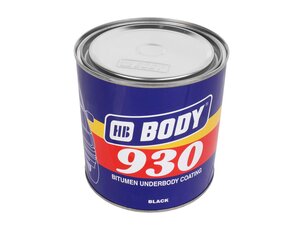 Изображение 5, 9300200001 Антикор для наружных поверхностей каучук черный 1л 930 BODY