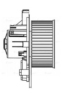 Изображение 3, LFh2038 Вентилятор AUDI Q7 отопителя салона LUZAR