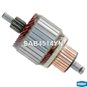 Изображение 1, SAB4514YN Якорь стартера AUDI 100 KRAUF