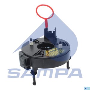 Изображение 1, 047.157 Кольцо SCANIA P, G, R, T series колеса рулевого контактное SAMPA