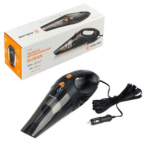 Изображение 1, VCA08 Пылесос автомобильный 12V 120W в прикуриватель (4 насадки) Buran AIRLINE