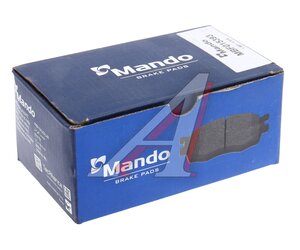 Изображение 4, MBF015393 Колодки тормозные AUDI Q7 (15-) задние (4шт.) MANDO