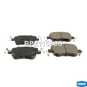 Изображение 2, BPZ1157CS Колодки тормозные HAVAL Jolion передние (4шт.) KRAUF