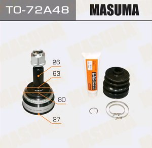 Изображение 2, TO-72A48 ШРУС наружный TOYOTA Camry (01-) MASUMA