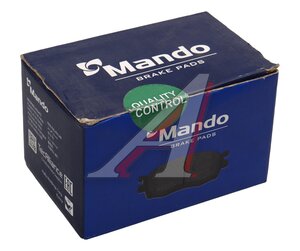 Изображение 4, MBF010184 Колодки тормозные MERCEDES W140 (91-98) передние (4шт.) MANDO