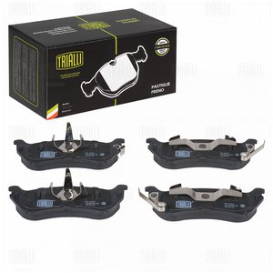 Изображение 2, PF4070 Колодки тормозные BMW E34, E32 передние (4шт.) TRIALLI