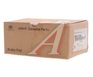 Изображение 3, 58101-S1A00 Колодки тормозные HYUNDAI Santa Fe передние (4шт.) OE