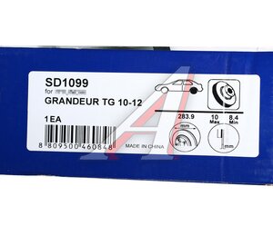 Изображение 4, SD1099 Диск тормозной HYUNDAI Sonata (07-) задний (1шт.) SANGSIN