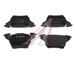 Изображение 2, 0986460002 Колодки тормозные MERCEDES Vito (W638) (96-03) задние (4шт.) BOSCH
