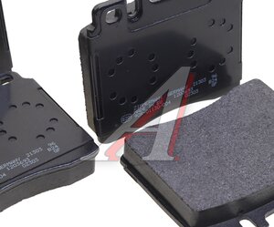 Изображение 2, 21303.188.1 Колодки тормозные MERCEDES S (W140) передние (4шт.) ZIMMERMANN