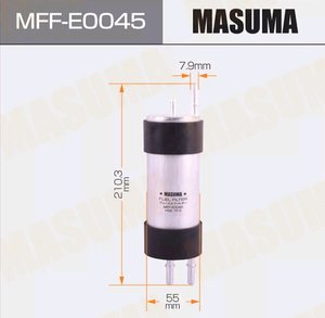 Изображение 5, MFF-E0045 Фильтр топливный BMW X5 (E70) MASUMA