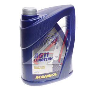 Изображение 1, 2037 Антифриз синий -40C 5л AG11 Longterm IAT 4011 MANNOL