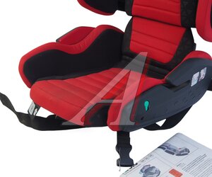 Изображение 3, HF02-EU/RED (У) Автокресло детское 15-45кг (II-III) 4-12лет красное складное Racing Red (Уценка: зацепы) HIFOLD