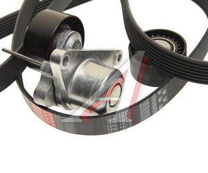 Изображение 3, K017PK1973 Ремень приводной поликлиновой RENAULT Laguna комплект с роликами GATES