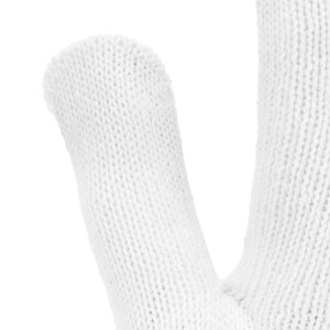 Изображение 5, 67776 Перчатки х/б 4-и нит. 10 класс ПВХ шахматы белая СИБРТЕХ