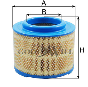 Изображение 3, AG469 Фильтр воздушный TOYOTA Hilux (12-) GOODWILL