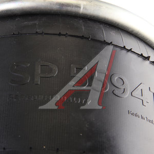Изображение 4, SP55941-KP Пневморессора BPW ROR (пластиковый стакан) (2 шп.M12, 1 отв.штуц. M22х1.5мм) SAMPA