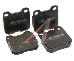 Изображение 2, MBF015081 Колодки тормозные OPEL Omega A, Vectra B задние (4шт.) MANDO