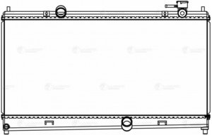Изображение 4, LRC3019 Радиатор LIFAN Solano охлаждения двигателя LUZAR