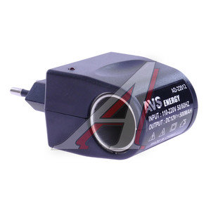 Изображение 1, 43709 Преобразователь напряжения (инвертор) 220V-12V AVS AD-22012