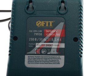 Изображение 3, CLC-20V-2.4H Устройство зарядное для электроинструмента 21.0В FIT