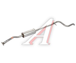 Изображение 1, 287-089 Глушитель CITROEN C3 (02-09) средняя часть BOSAL