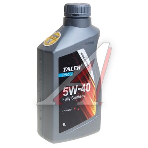 Изображение 1, 700121 Масло моторное PRO SN/CF 5W40 синт.1л TALER