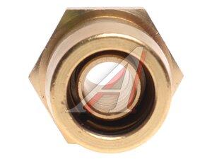 Изображение 3, D1.D15x1,5mm Соединитель трубки ПВХ, полиамид d=15х1.5мм прямой латунь SEVEN TRUCKS