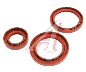 Изображение 2, 14.1701230/38/40 Сальник КАМАЗ КПП вала первичного 2.2-45х64х8 комплект 3шт. РОСИЧЪ