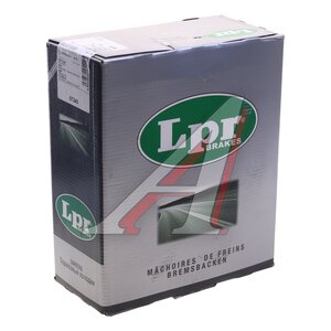 Изображение 5, 07240 Колодки тормозные JEEP Cherokee (87-01) задние барабанные (4шт.) LPR