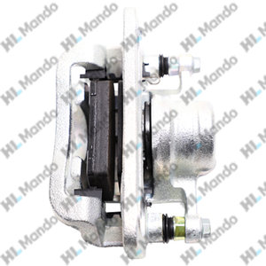 Изображение 3, EX582102W700 Суппорт HYUNDAI Santa Fe (12-) задний левый (с колодками) MANDO