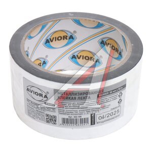 Скотч металлизированный 50x0.05мм 50м Profi AVIORA, ,
                                                          фото 2 Изображение 2, 302-199 Скотч металлизированный 50x0.05мм 50м Profi AVIORA