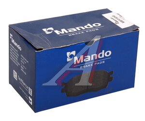 Изображение 7, MBF016045 Колодки тормозные VW Touareg, T5 задние (с датчиком) (4шт.) MANDO