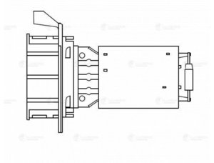 Изображение 8, LFR1509 Резистор MERCEDES Sprinter (901, 902, 909) отопителя LUZAR
