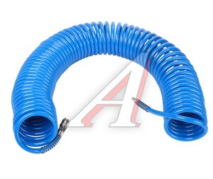 Изображение 1, LG-14023 Шланг компрессора 10х14мм 20м спиральный полиуретановый с быстроразъемами LIGE