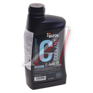 Изображение 1, 281450 Антифриз зеленый концентрат 1л Coolant Asia BIZOL