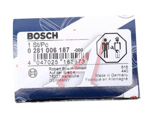 Изображение 4, 0281006187 Датчик давления RENAULT топлива BOSCH