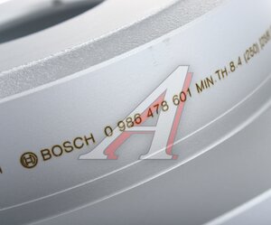 Изображение 5, 0986478601 Диск тормозной MINI Clubman (R55) задний (1шт.) BOSCH