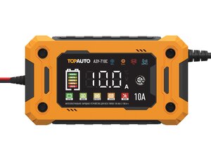 Изображение 3, 10A001 Устройство зарядное интеллектуальное 12V 10A 160Ач AGM/GEL LiFePO4 (автомат) ТОП АВТО