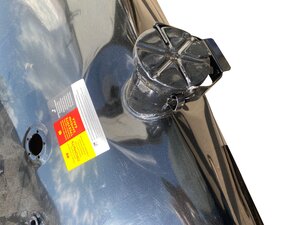 Изображение 2, BTD350BK-OT Бак топливный МАЗ 350л (450х600х1400) (Уценка: замята горловина) БАКОР