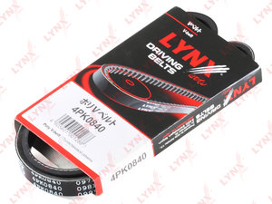 Изображение 1, 4PK0840 Ремень приводной поликлиновой 4PK840 LYNX