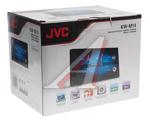 Изображение 3, KW-M14 Магнитола автомобильная 2DIN JVC