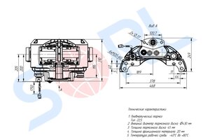 Изображение 3, 35022253770 Суппорт МАЗ-203, 5440М9 (K031681) правый SORL
