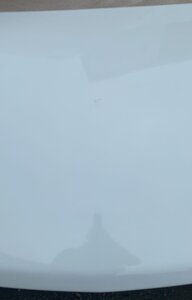 Изображение 1, A21R23.8402012 Капот ГАЗель Next окрашенный пластик белый (уценка: царапины) ТЕХНОПЛАСТ