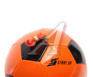 Изображение 2, E5122 Мяч футбольный размер 5 оранжево/черный START UP