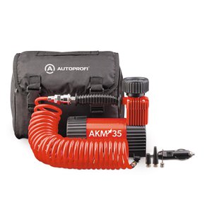 Изображение 2, AKM-35 Компрессор автомобильный 35л/мин. 10атм. 14А 12V в прикуриватель AUTOPROFI