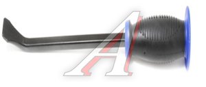 Изображение 1, RF-904U16D Лопатка монтажная 400мм 16" изогнутая с резиновой ручкой 35град. ROCKFORCE