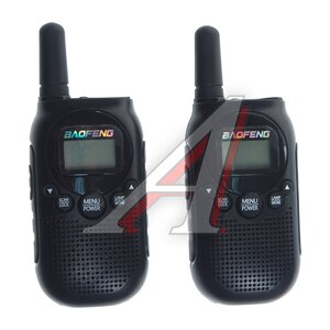 Изображение 2, BF-T6 Black Рация 2шт. BAOFENG