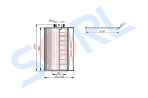Изображение 5, RL6140AB18 Фильтр масляный MAN TGA, TGS, TGX SORL